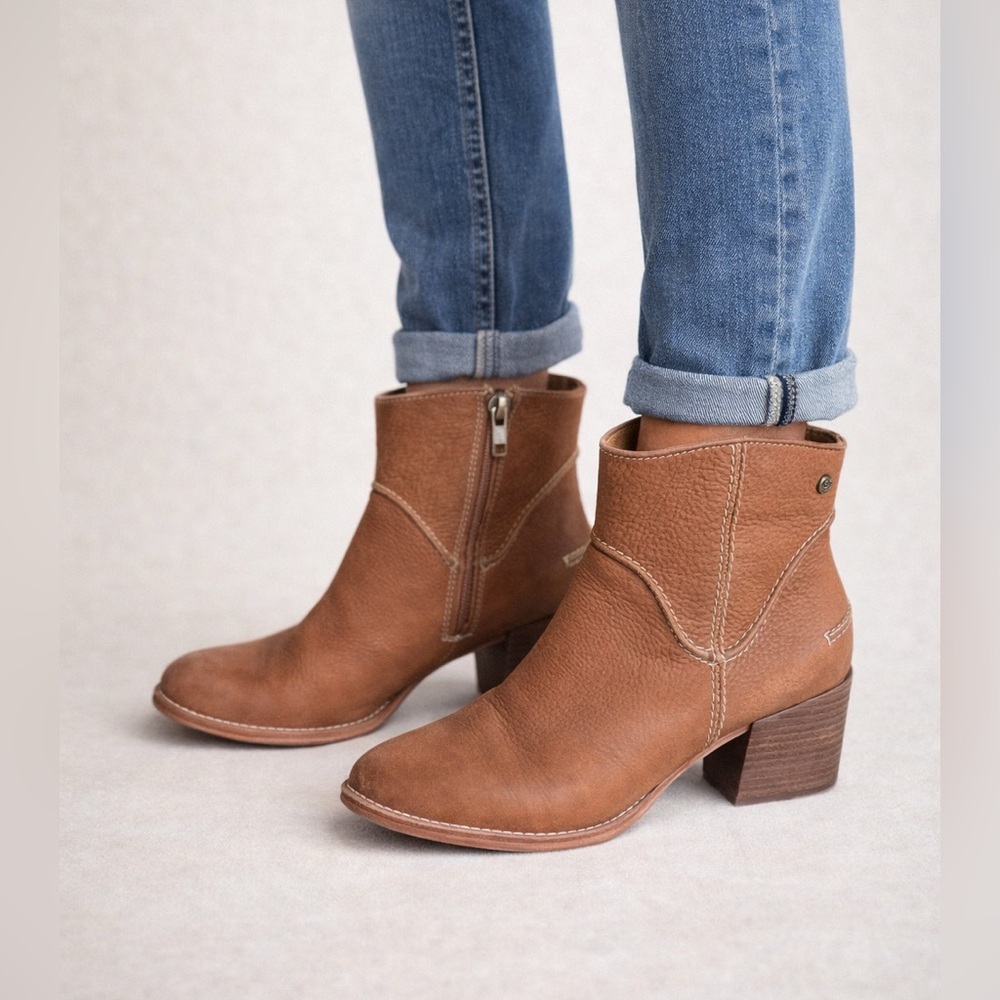 UGG Annie Brown Ankle Booties Size 7 - Picture 4 of 10